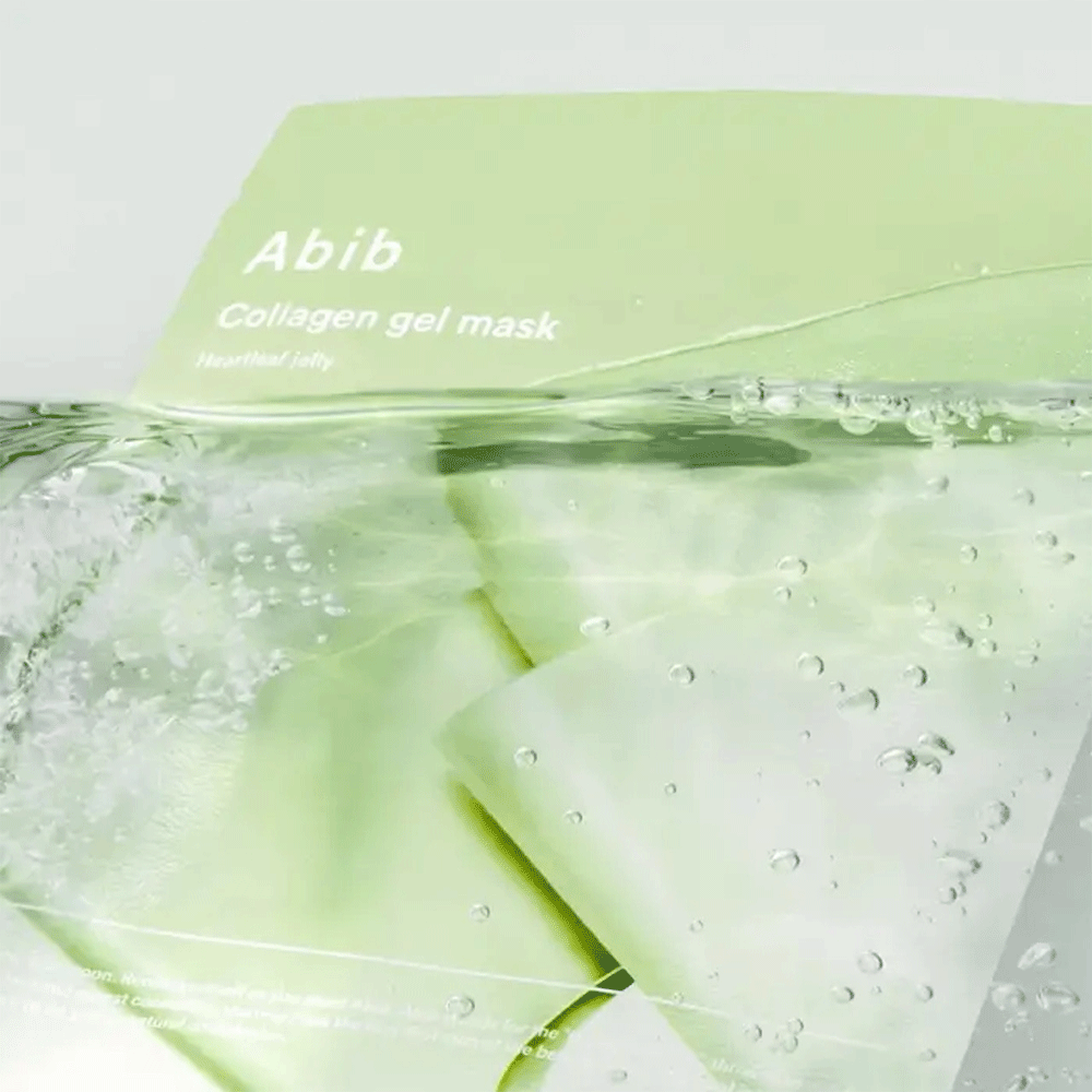 Abib - Heartleaf Collagen gel mask - Masque Hydrogel apaisant