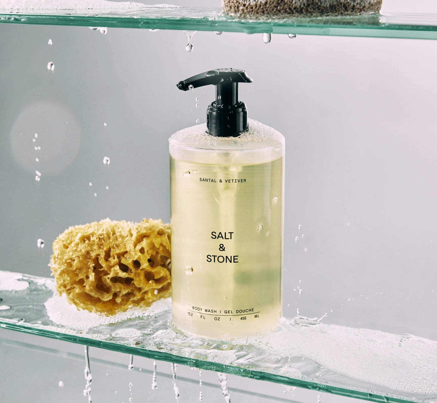 SALT & STONE - Body wash - Gel douche à l&