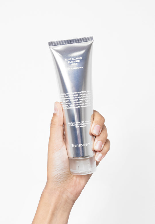 Transparent Lab - Rose Calming Cleanser PH 5.5 - Nettoyant doux à la rose - 150 ml