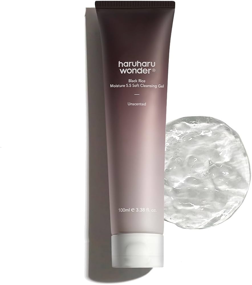 HaruHaru - Black Rice Moisture 5.5 Soft Cleansing Gel - Gel nettoyant doux au riz