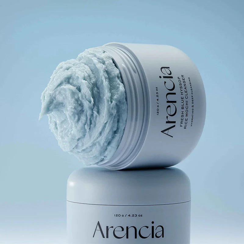 Arencia - Blue Hyssop Rice Mochi Cleanser - Nettoyant au riz 120 g
