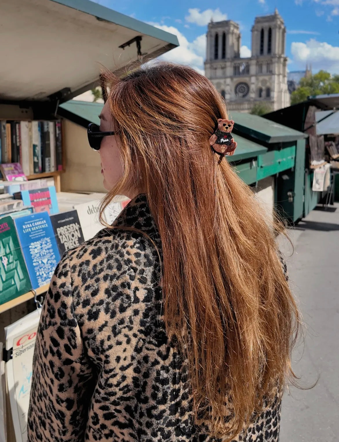 Solar Eclipse - Mini Pince à Cheveux Ours en Peluche Paris