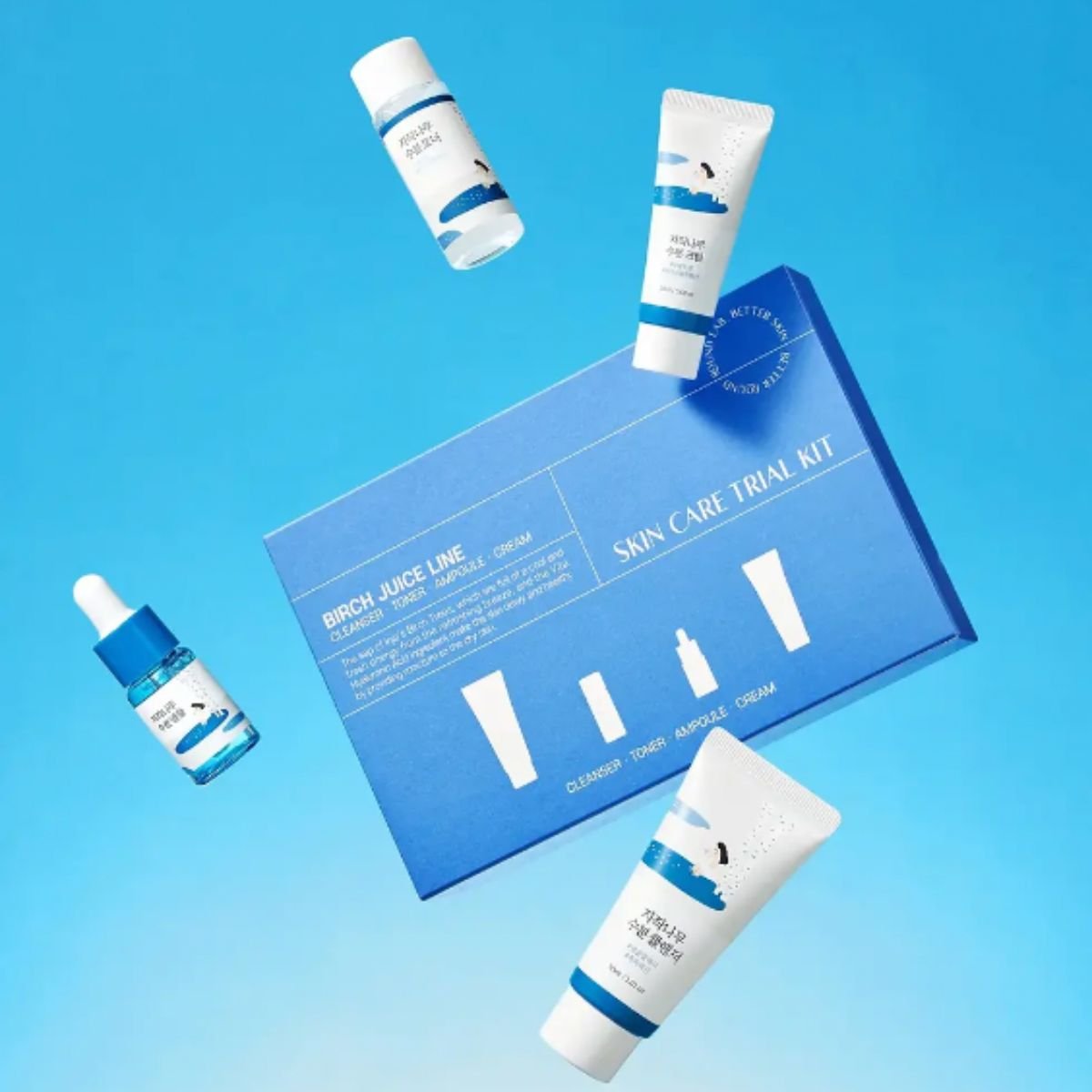 Round Lab - Birch Juice Line Kit - Coffret découverte hydratation