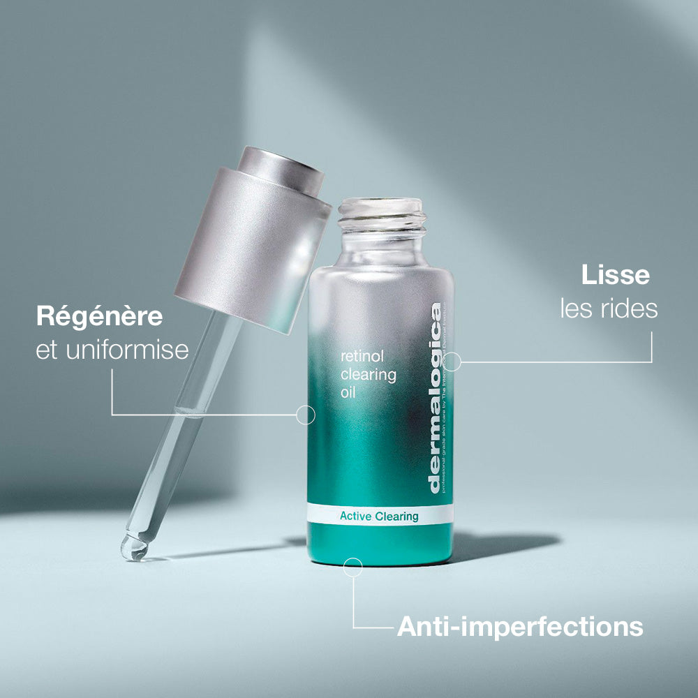 Dermalogica - Retinol clearing oil - Huile de nuit purifiante au rétinol
