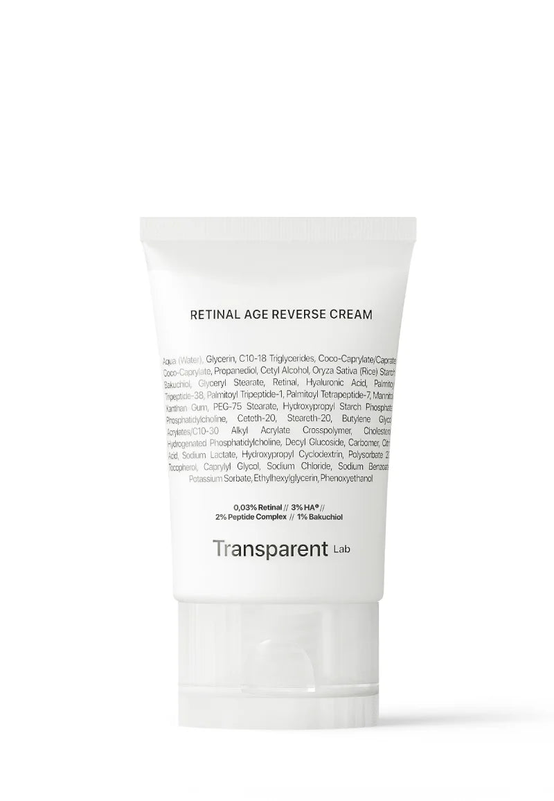 Transparent Lab - Retinal Age reverse - Crème visage au Retinal 50ml