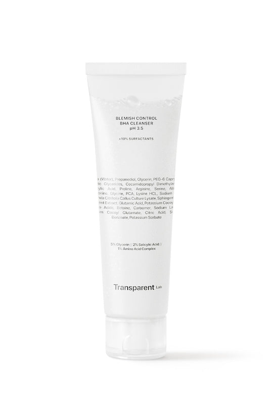Transparent Lab - BHA Cleanser - Nettoyant visage pour l&