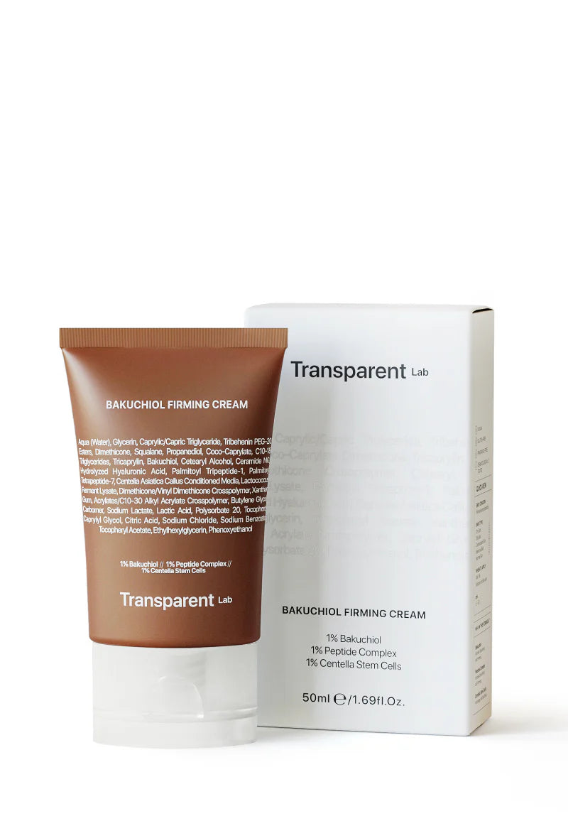 Transparent Lab - Bakuchiol Firming Cream - Crème visage raffermissante 50ml
