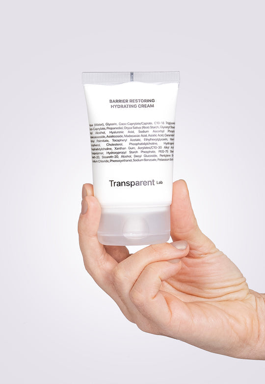 Transparent Lab - Barrier restoring hydrating cream - Crème réparatrice hydratante