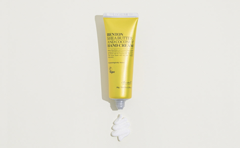 Benton - Shea Butter and coconut - Crème hydratante pour les mains 50g