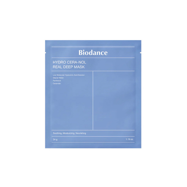 Biodance - Hydro Cera-Nol - Real deep mask - Masque Hydrogel Hydratant