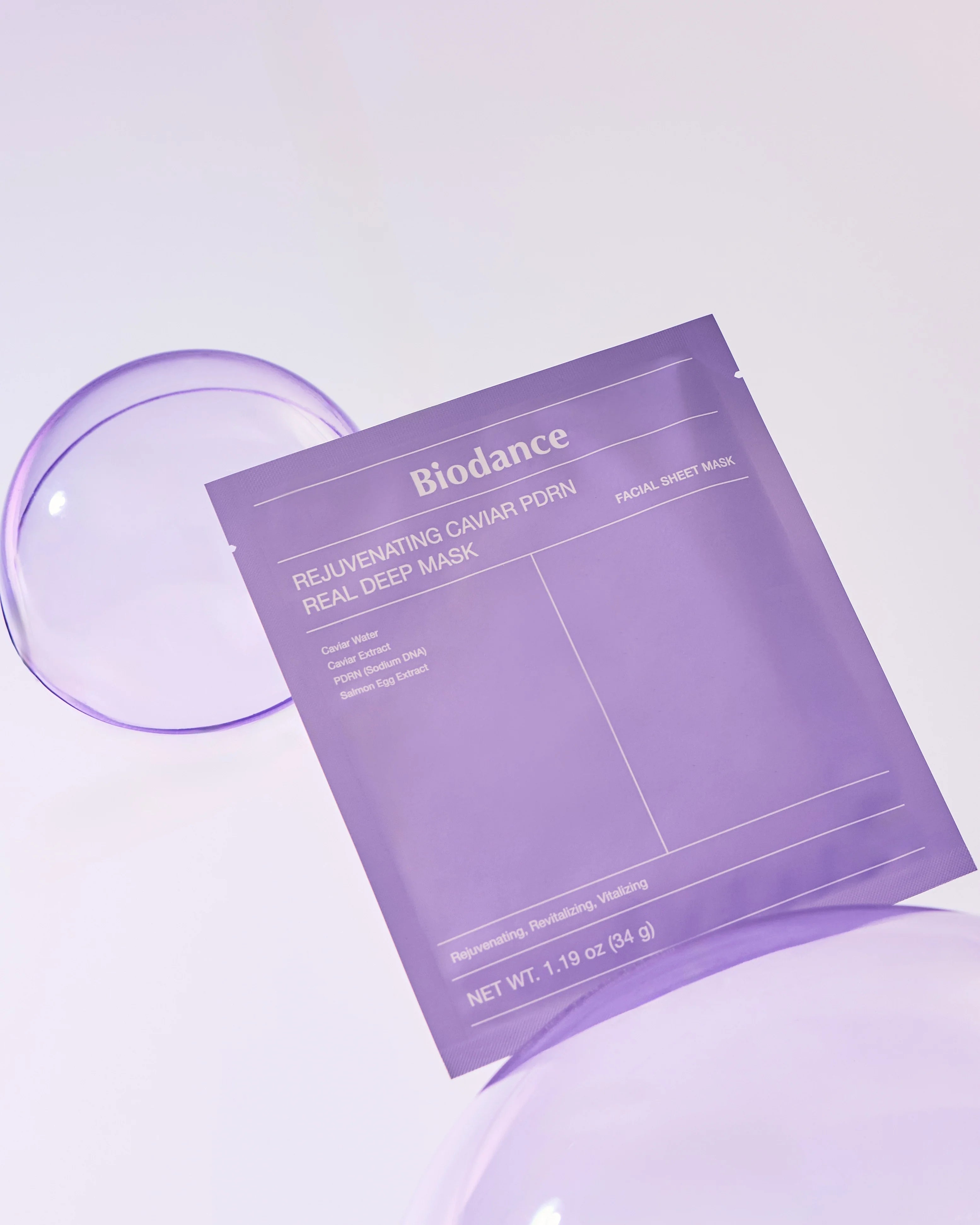 Biodance - Rejuvenating Caviar PDRN Real Deep Mask – Masque Hydrogel au caviar & pdrn