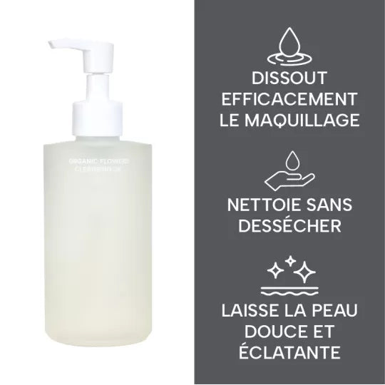 Whamisa - Huile Démaquillante Aux Fleurs Bio Fermentées - 260ml