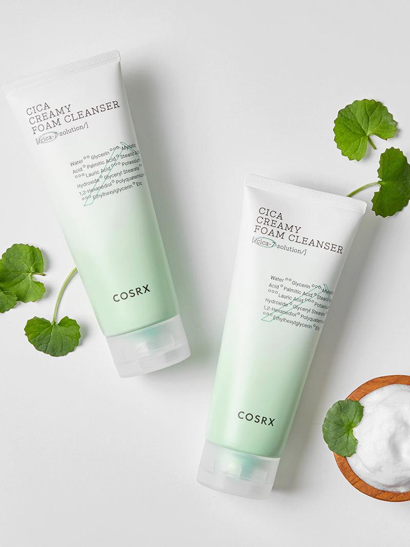 Cosrx - Cica creamy Foam Cleanser - Espuma limpiadora calmante