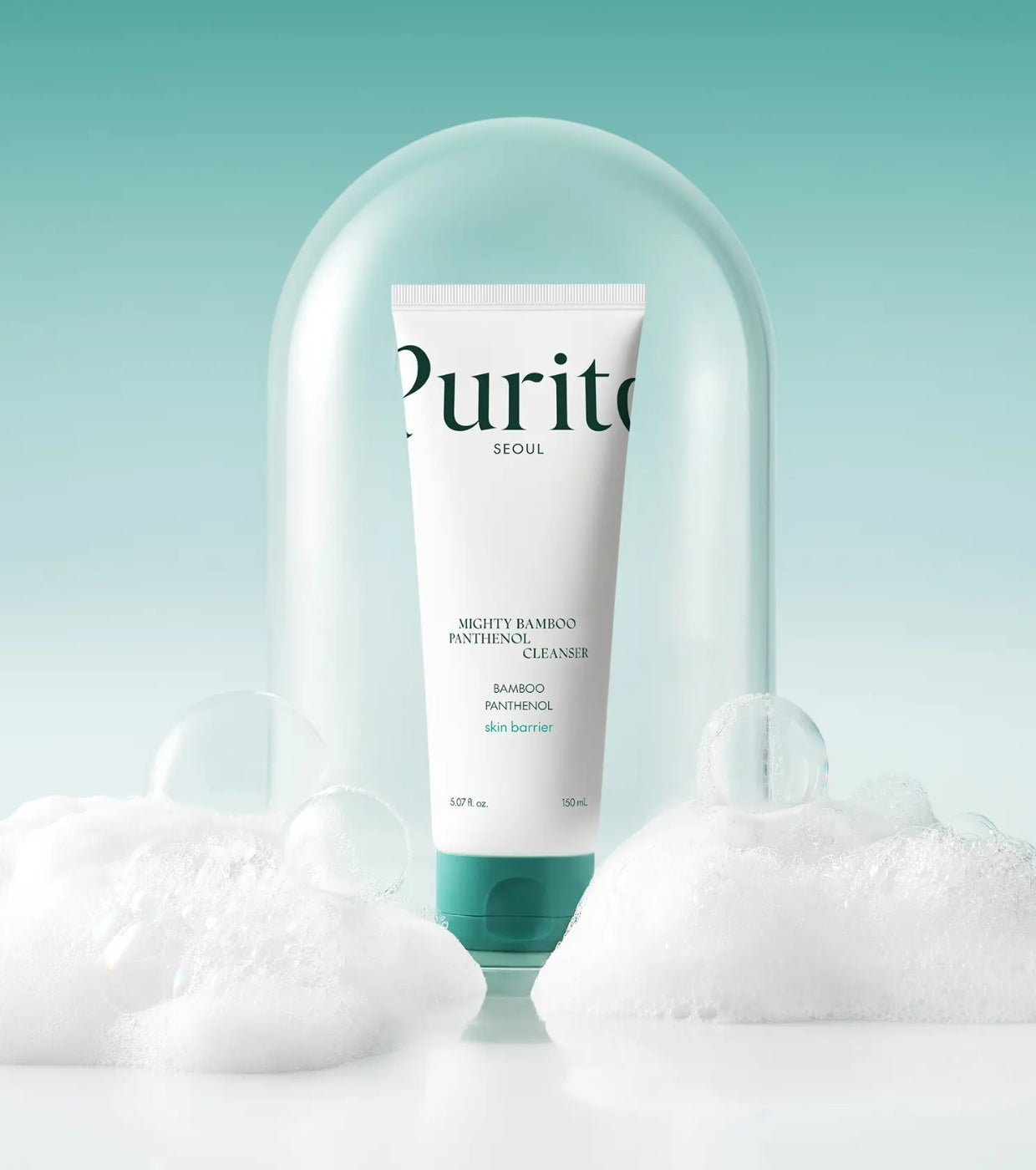 Purito - Mighty Bamboo panthenol cleanser - Nettoyant doux au panthenol 150 ml