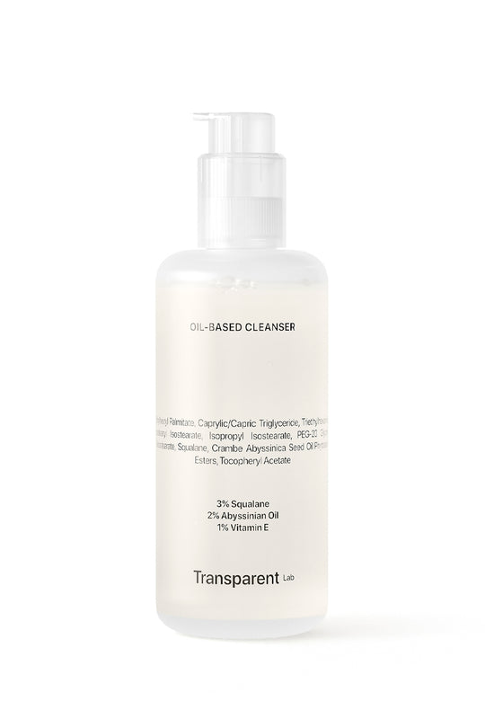 Transparent Lab - Limpiador a base de aceite - Aceite limpiador para el rostro
