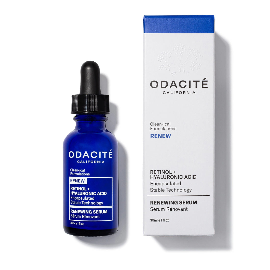 Odacité - Sérum renouvelant au rétinol et acide hyaluronique - 30 ml