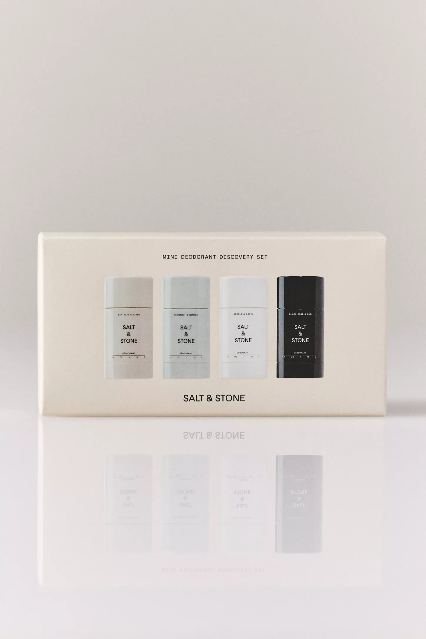 SALT &amp; STONE - Mini deodorant discovery set - Coffret Mini Déodorants Édition Limitée