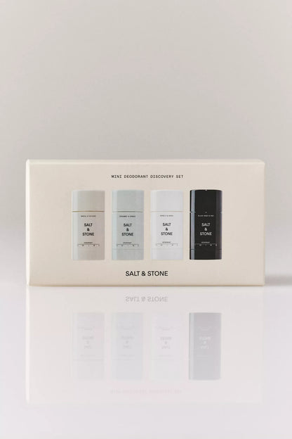 SALT &amp; STONE - Mini deodorant discovery set - Coffret Mini Déodorants Édition Limitée