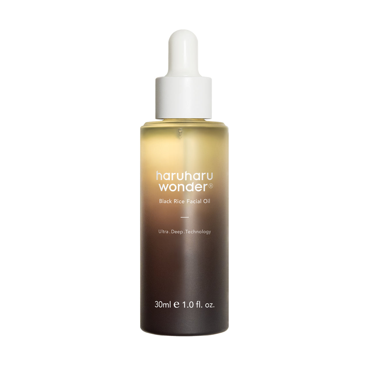 HaHaru - Black Rice facial oil - Huile hydratante au riz 30 ml
