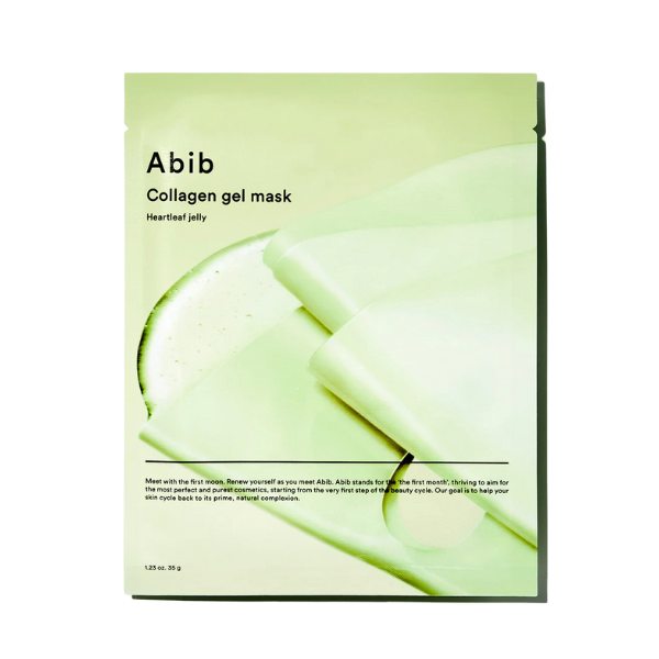 Abib - Heartleaf Collagen gel mask - Masque Hydrogel apaisant