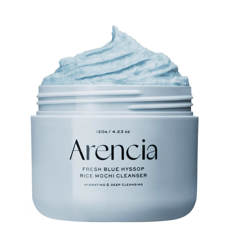 Arencia - Blue Hyssop Rice Mochi Cleanser - Nettoyant au riz 120 g
