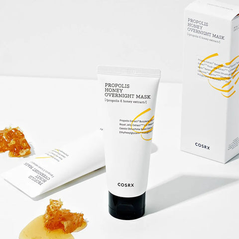Cosrx - Propolis Honey Overnight Mask - Mascarilla de noche hidratante