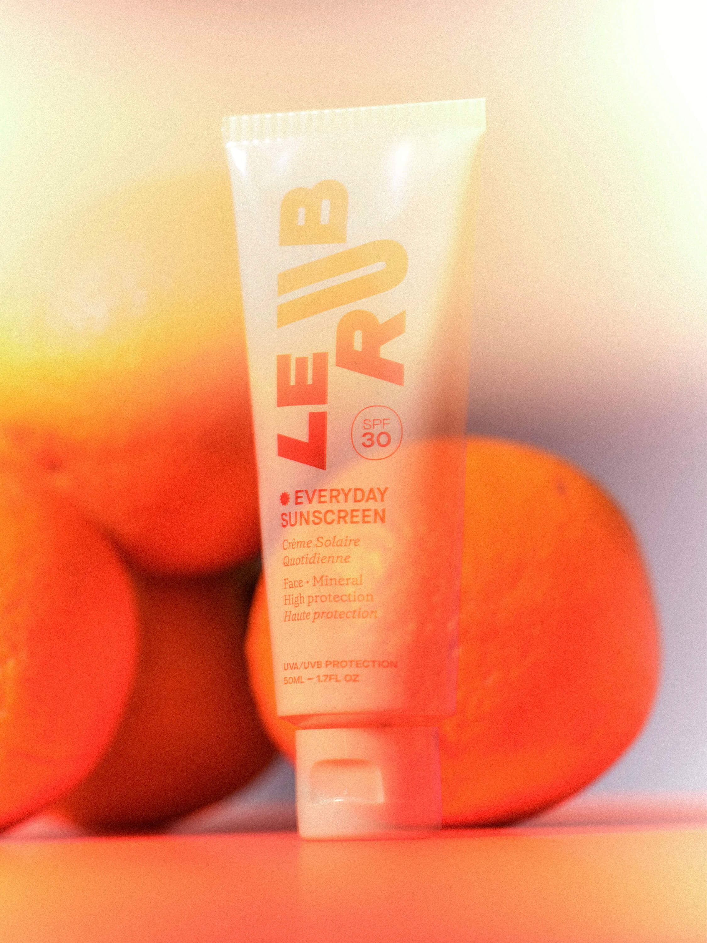 LE RUB - Crème solaire minérale SPF30 visage - EVERYDAY SUNSCREEN SPF30 - 50 ml