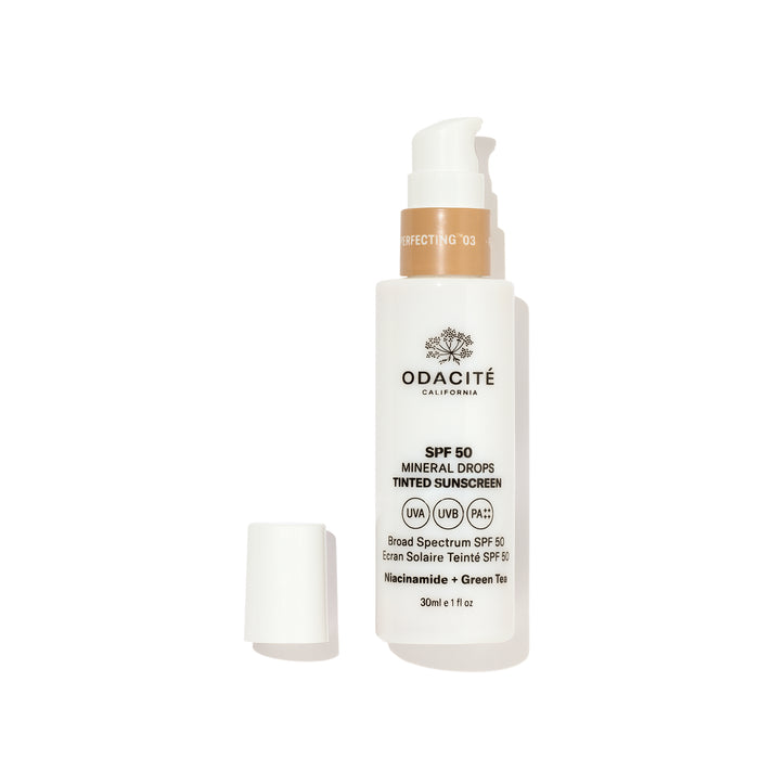 Odacité - Mineral Drops Écran Solaire Teinté SPF50