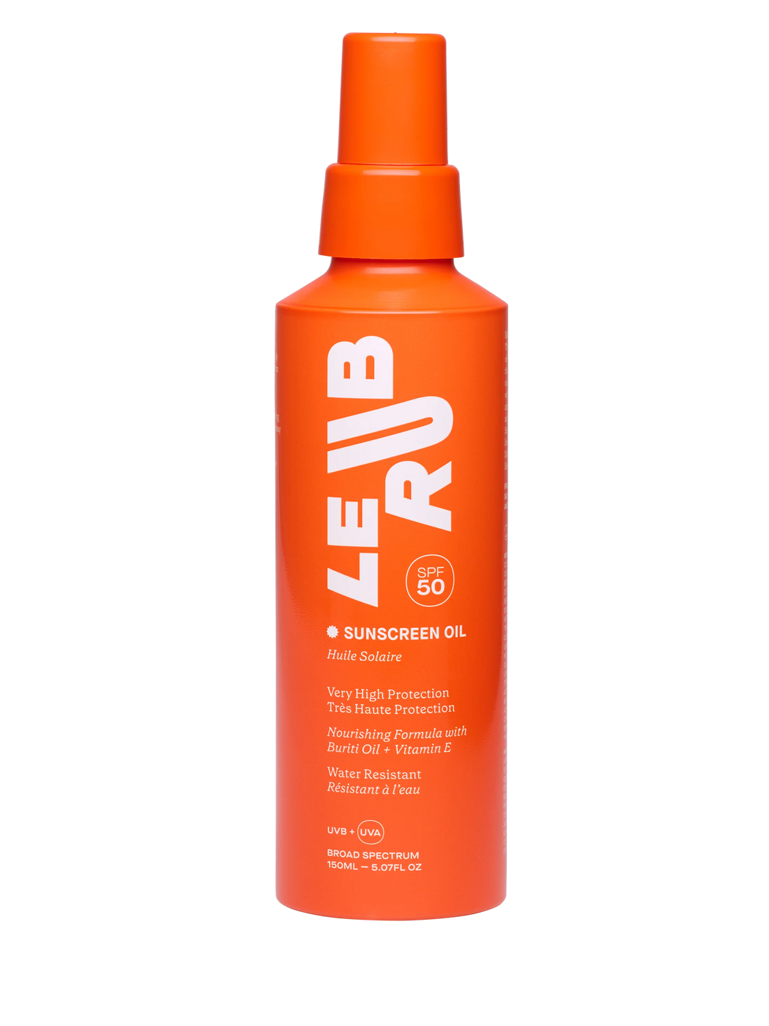 LE RUB - SUNSCREEN BODY OIL SPF50 - Huile solaire SPF30 pour le corps