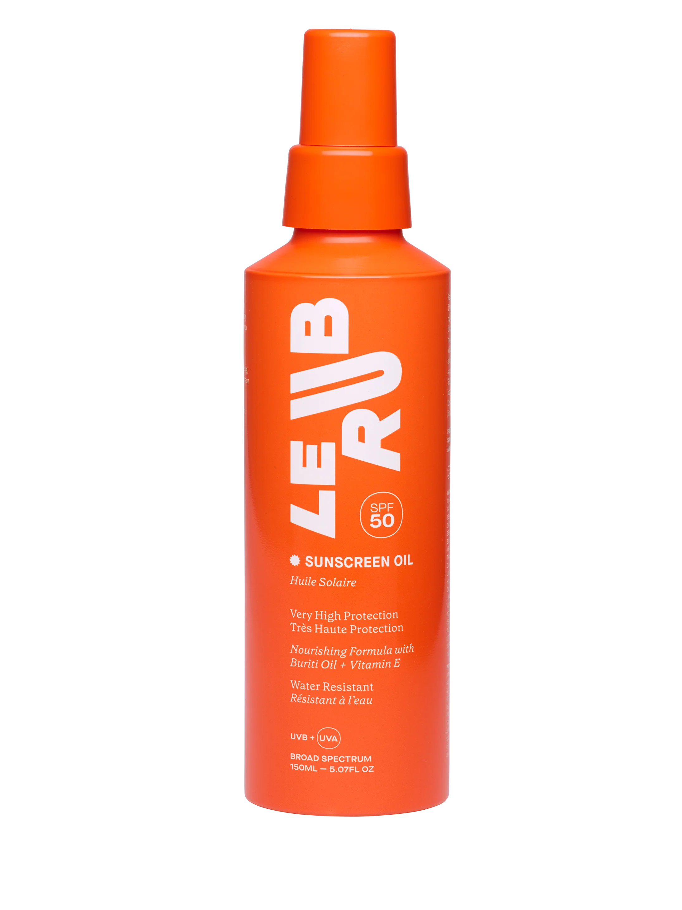 LE RUB - SUNSCREEN BODY OIL SPF50 - Huile solaire SPF30 pour le corps