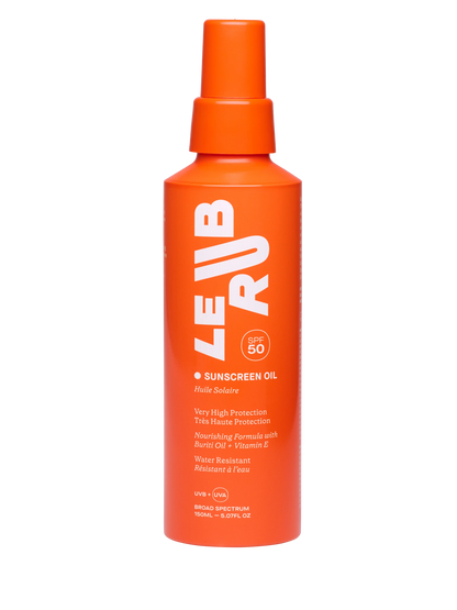 LE RUB - SUNSCREEN BODY OIL SPF50 - Huile solaire SPF30 pour le corps