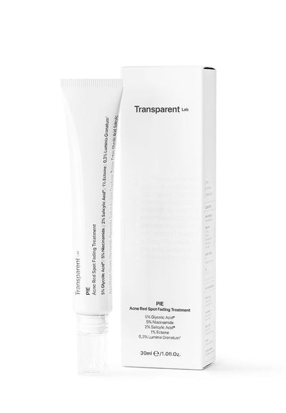 Transparent Lab - PIE Acne red spot fading treatment - Traitement pour marques érythémateuses post-inflammatoires