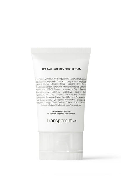 Transparent Lab - Retinal Age reverse - Crème visage au Retinal 50ml