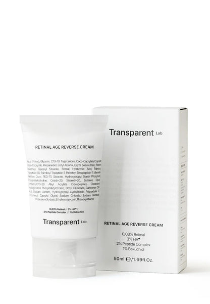 Transparent Lab - Retinal Age reverse - Crème visage au Retinal 50ml