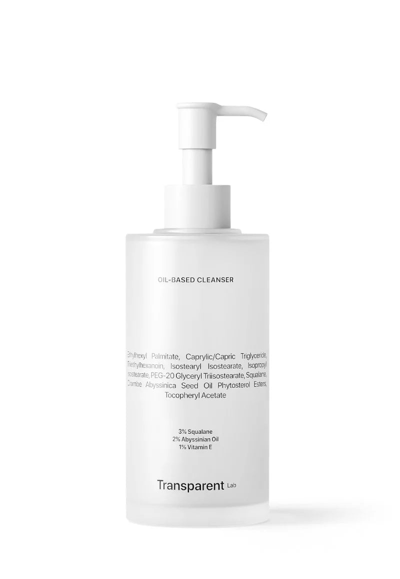 Transparent Lab - Oil-Based Cleanser - Test nouvelle fiche