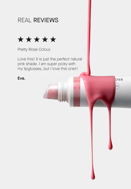 Transparent Lab - Tinted Lip Gloss Rose - Baume à lèvres hydratant teinté avec SPF50