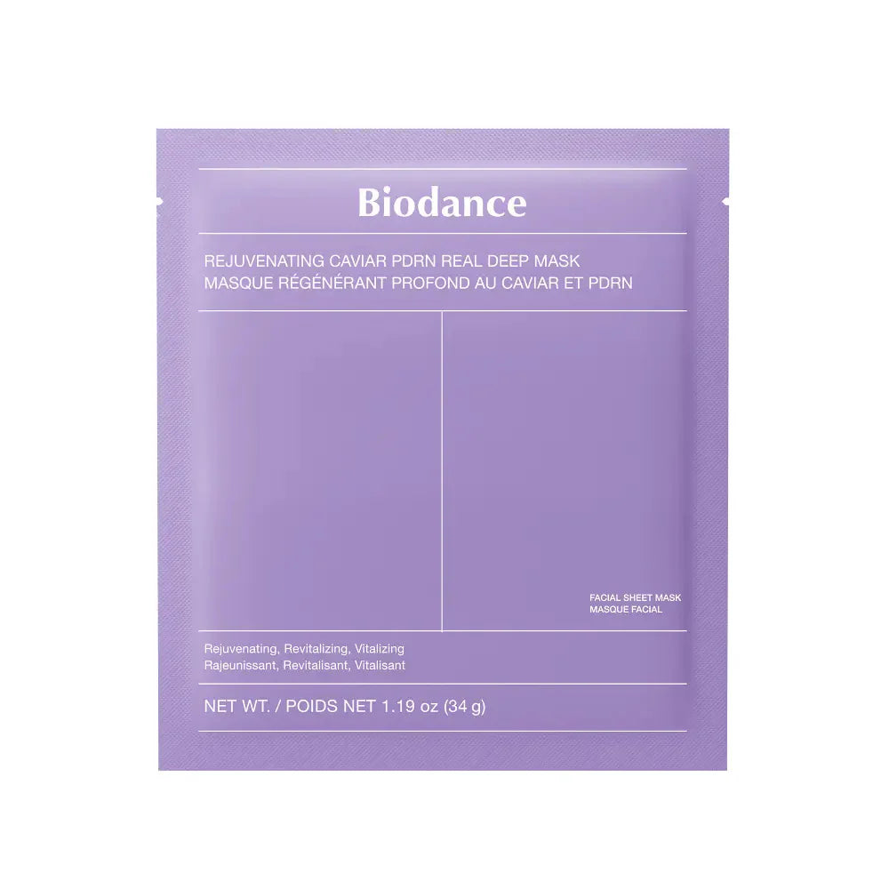 Biodance - Rejuvenating Caviar PDRN Real Deep Mask – Masque Hydrogel au caviar &amp; pdrn