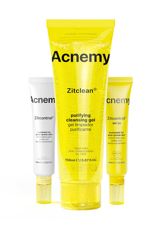 Acnemy - DAY &amp; NIGHT BLEMISH CONTROL - Kit de soins pour les peaux à tendance acnéique