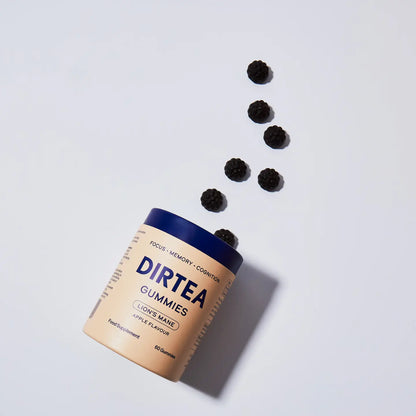 DIRTEA - Lion’s Mane Gummies – Concentration, clarté, énergie.