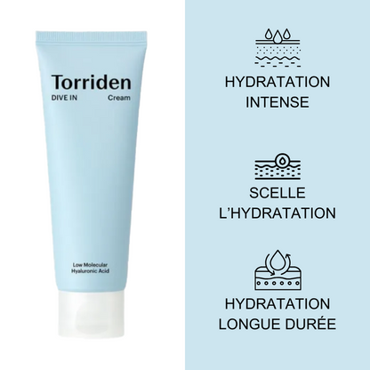 Torriden - DIVE IN Cream - Crème hydratante à l&