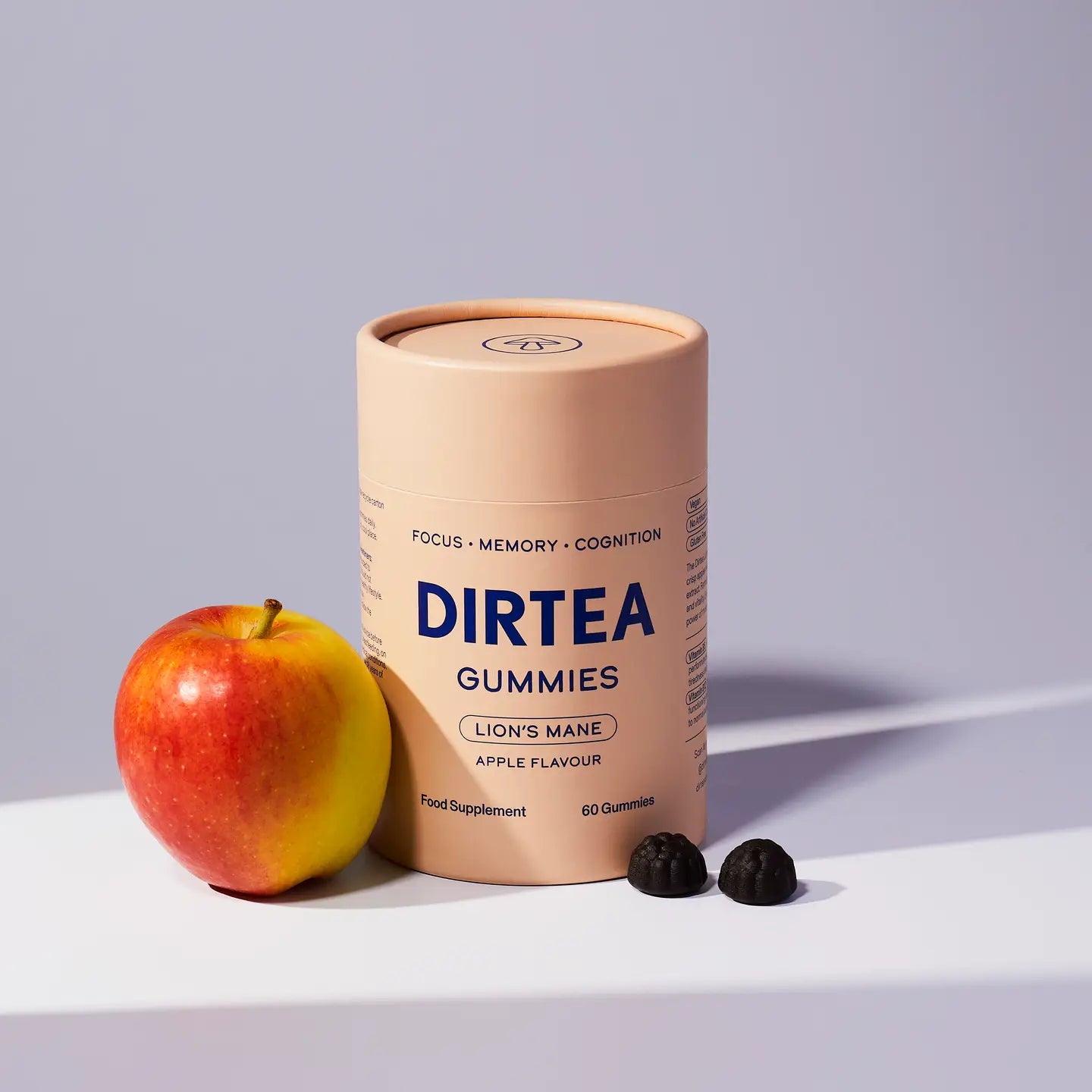 DIRTEA - Lion’s Mane Gummies – Concentration, clarté, énergie.