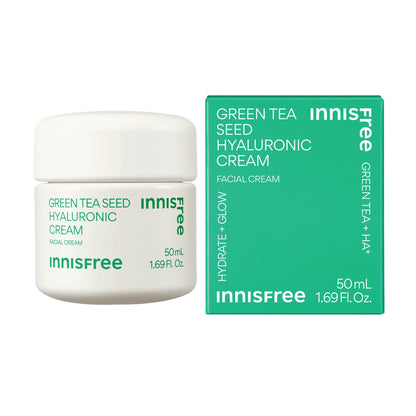 Innisfree – Green Tea Seed Hyaluronic Cream – Crème à l&