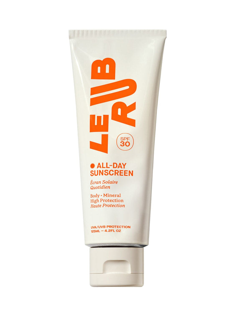 LE RUB - ALL-DAY SUNSCREEN SPF30 - Haute protection solaire minérale pour le corps