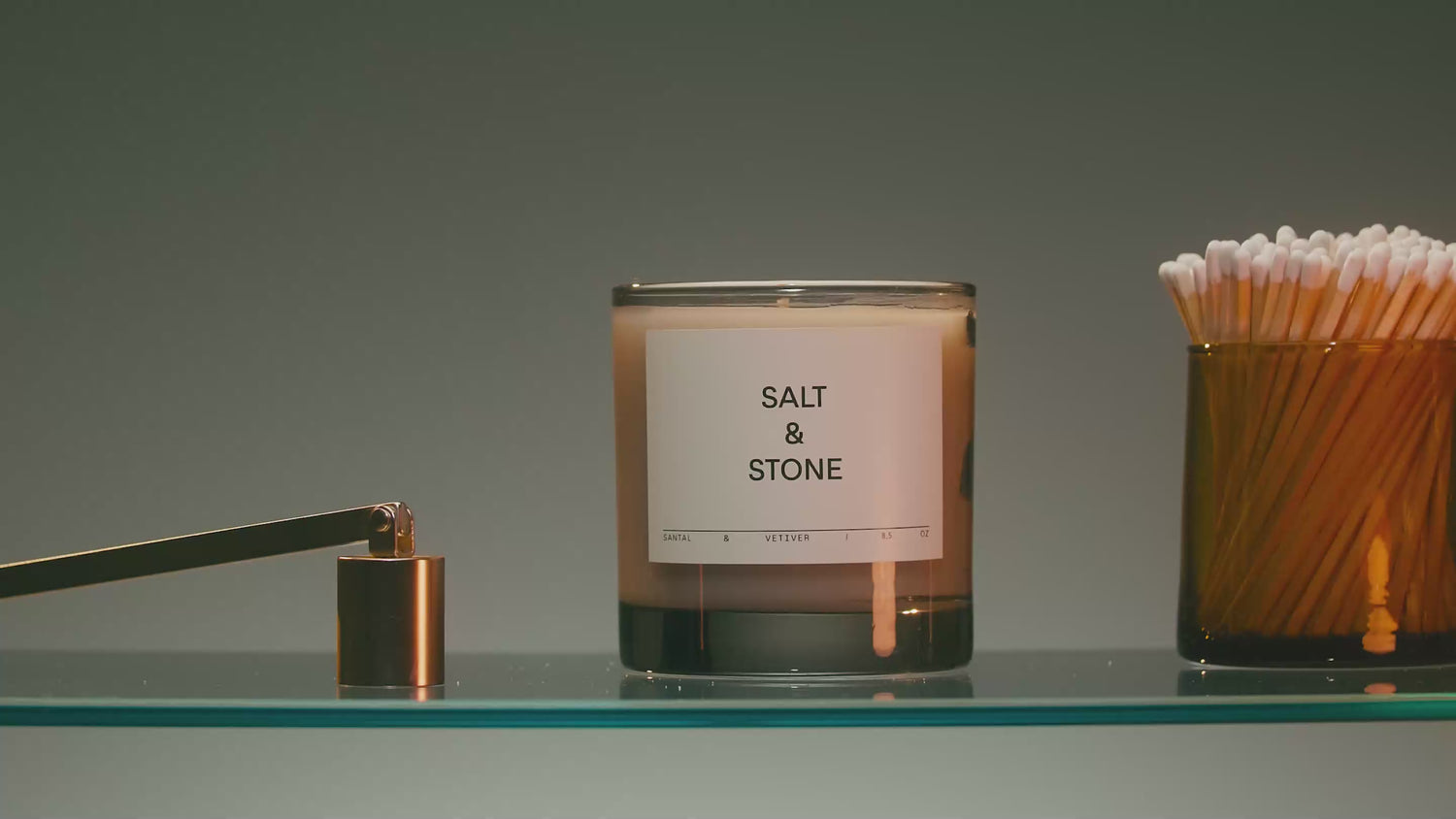 Salt &amp; Stone - Bougies Parfumées - 240 g