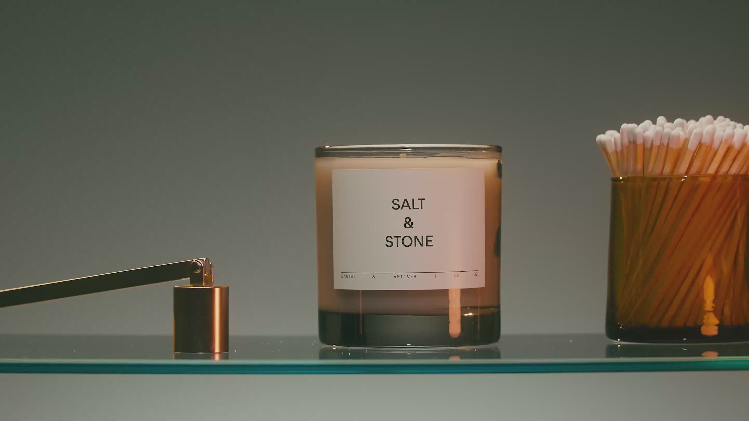 Salt &amp; Stone - Bougies Parfumées - 240 g