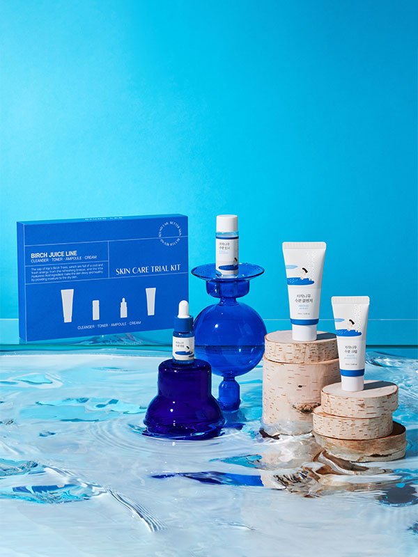 Round Lab - Birch Juice Line Kit - Coffret découverte hydratation