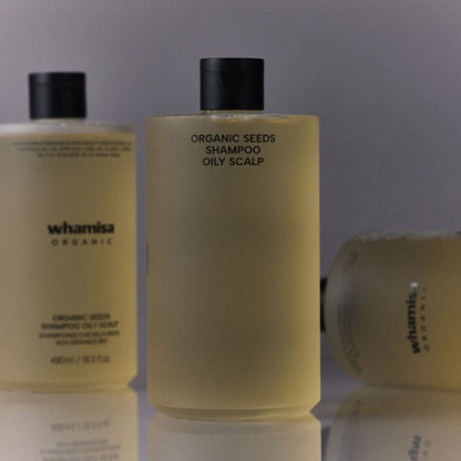 Whamisa - Organic Seeds Shampoo - Shampoing cheveux gras 490 ml