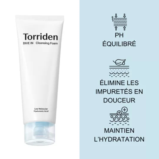 Torriden - DIVE IN Mousse nettoyante à l&